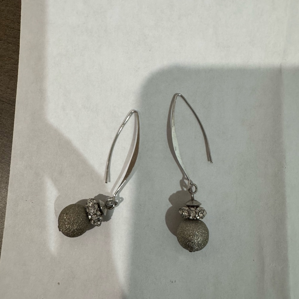 Elegant Silver Dangle Earrings